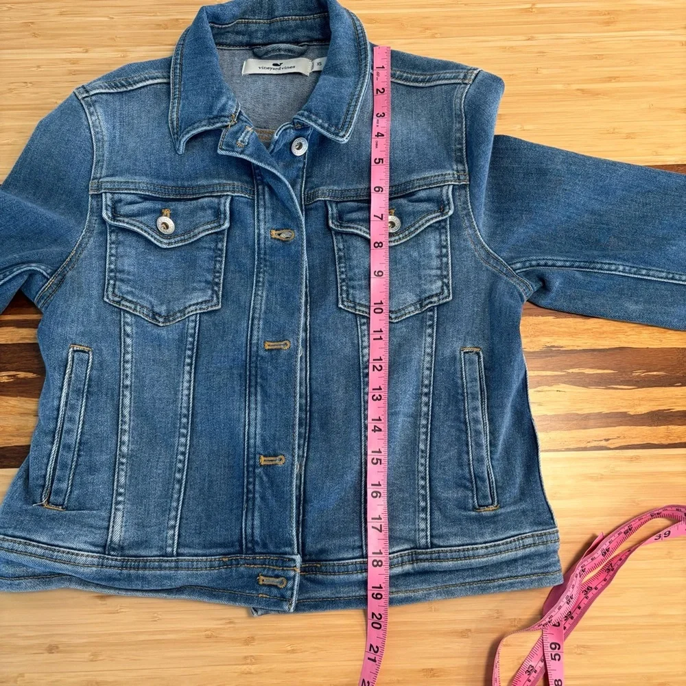 Vineyard Vines Jean Jacket Size XS - Picture 10 of 10